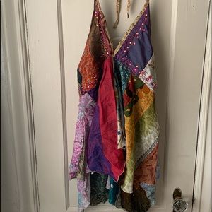 3 For $15  Sexy backless silk halter top